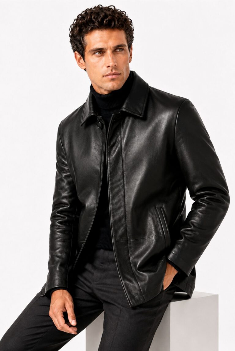 Veste en Agneau Napa