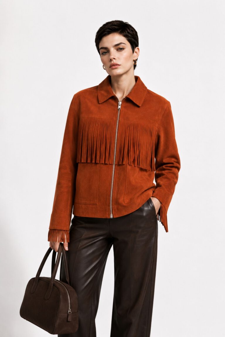 Chaqueta de Ante de Cordero