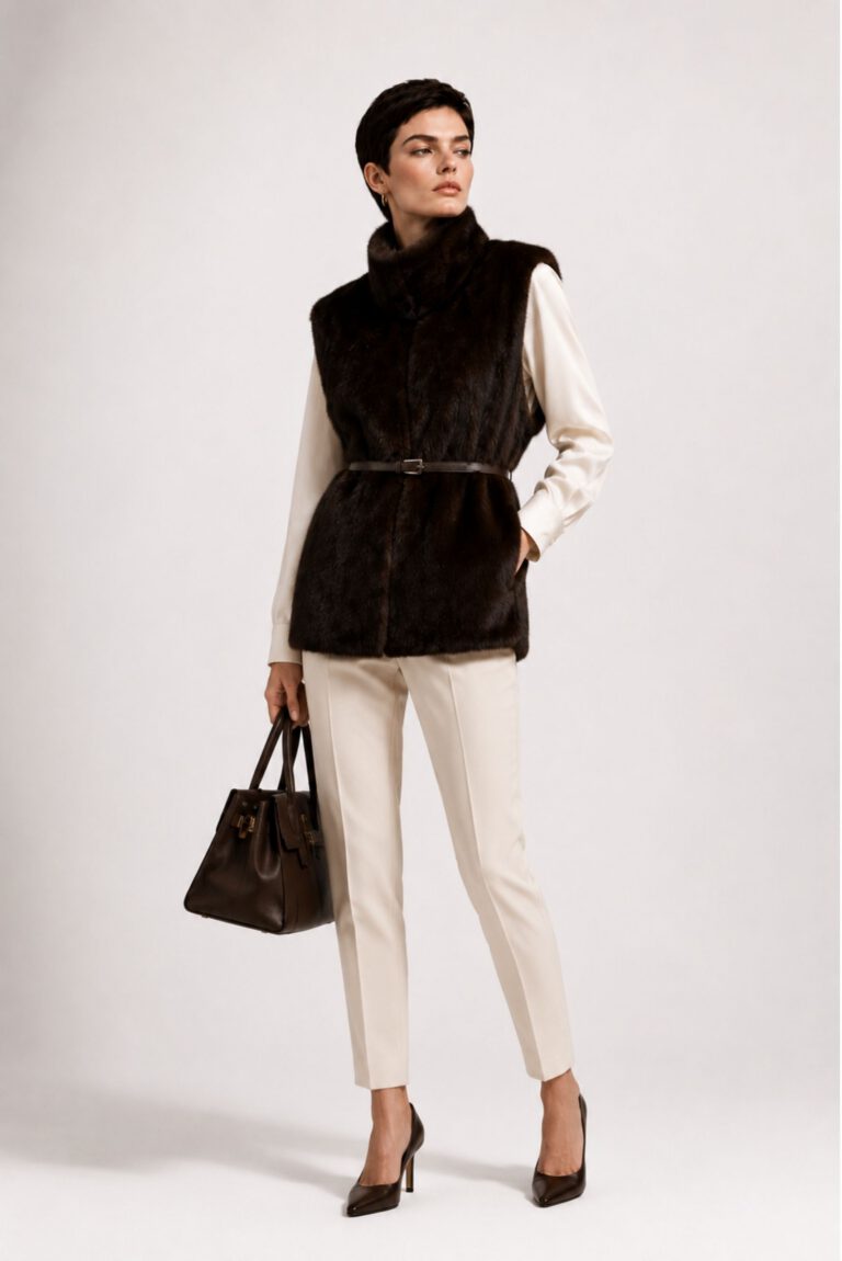 Mink Fur Vest